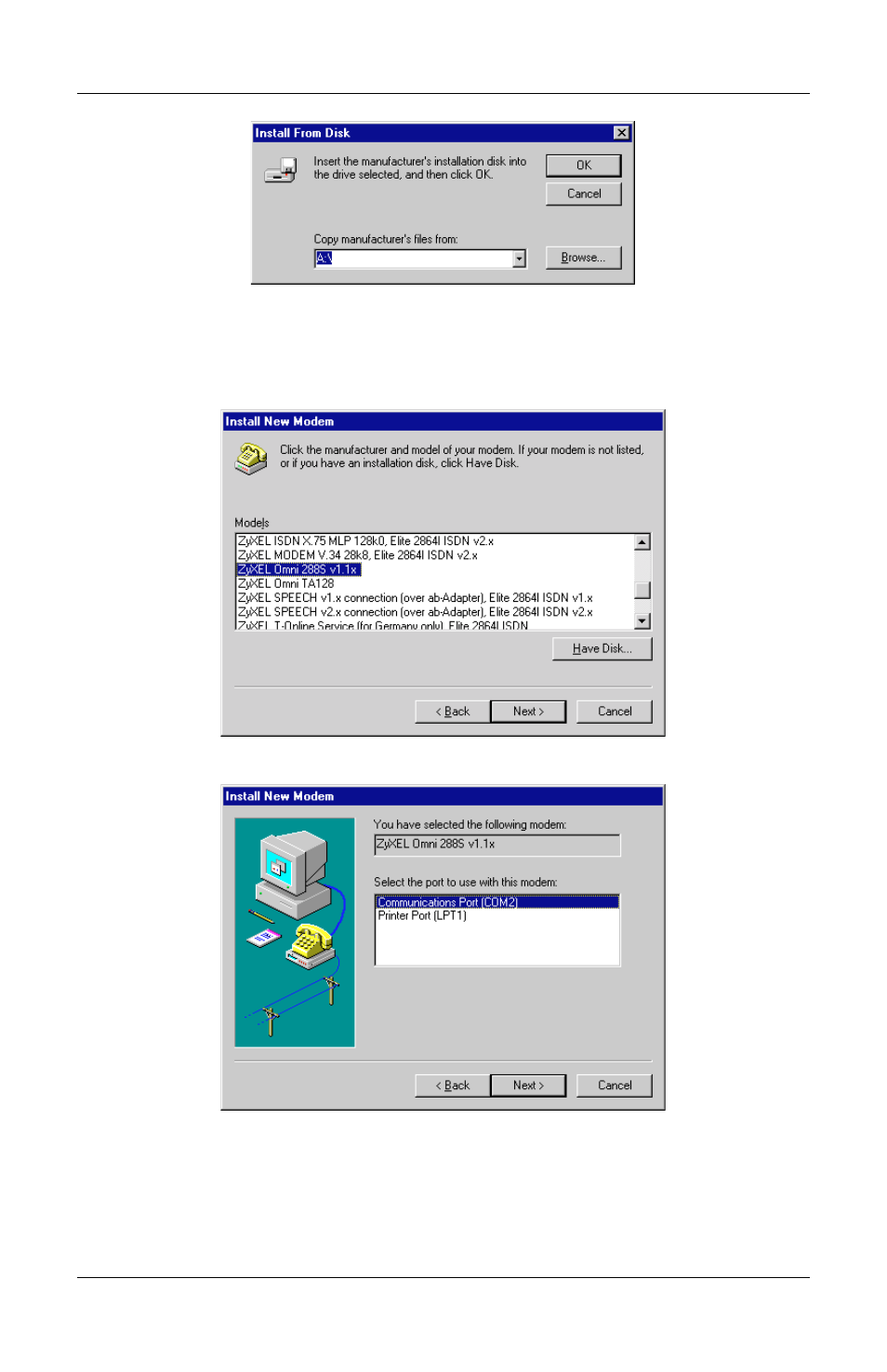 ZyXEL Communications Omni 288S User Manual | Page 19 / 136