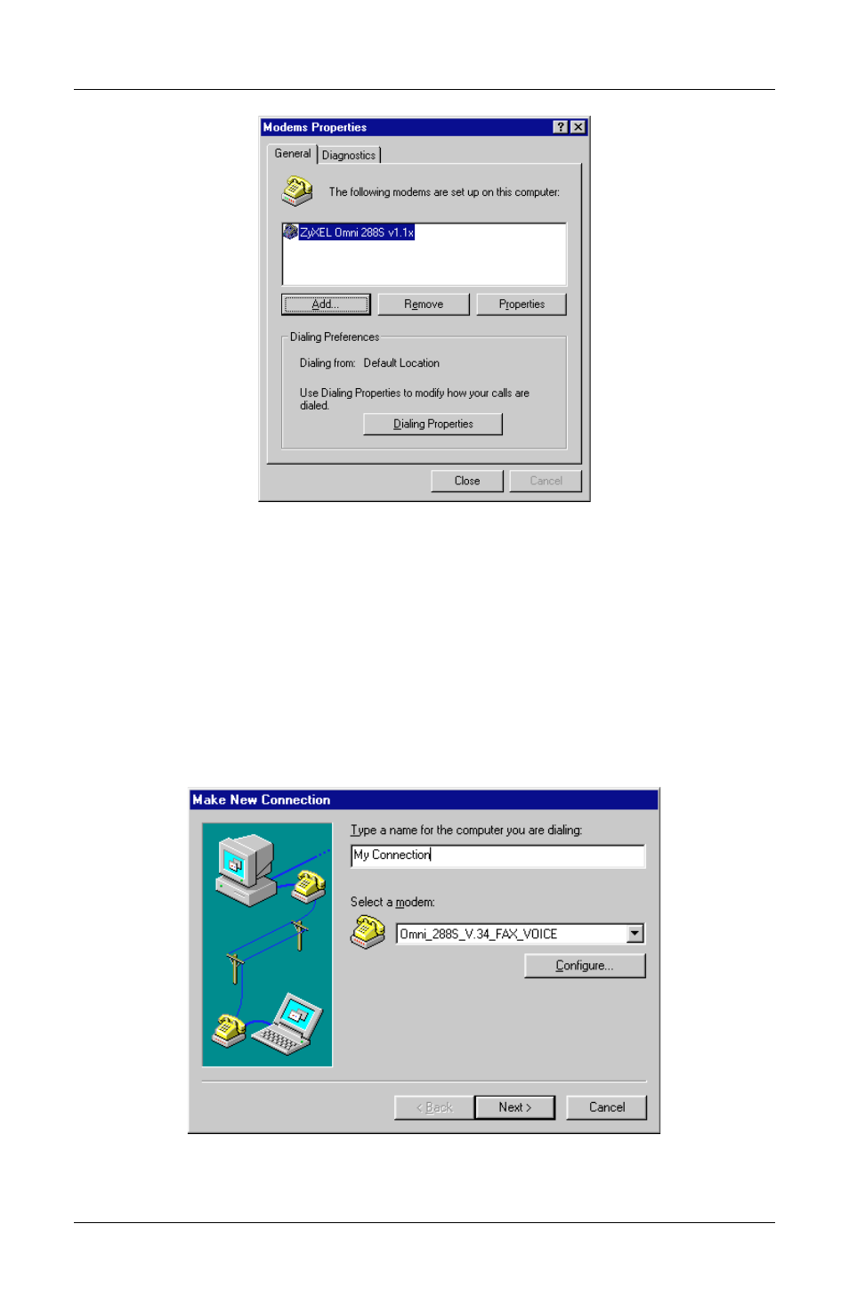 ZyXEL Communications Omni 288S User Manual | Page 20 / 136