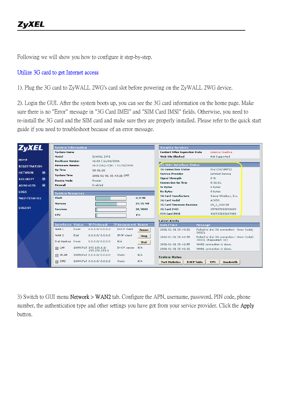 ZyXEL Communications 2WG User Manual | Page 10 / 264