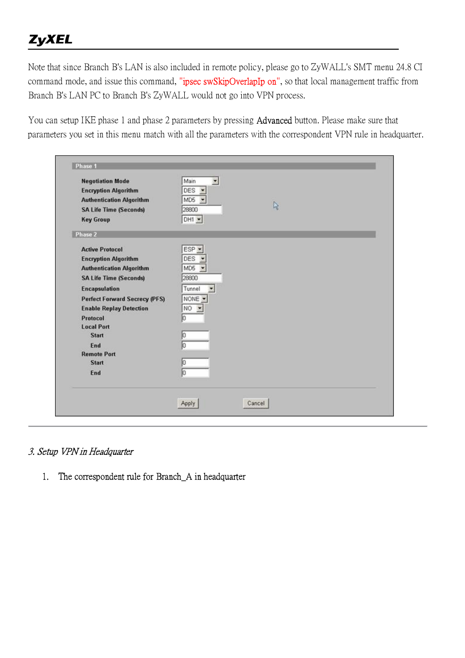 ZyXEL Communications 2WG User Manual | Page 106 / 264