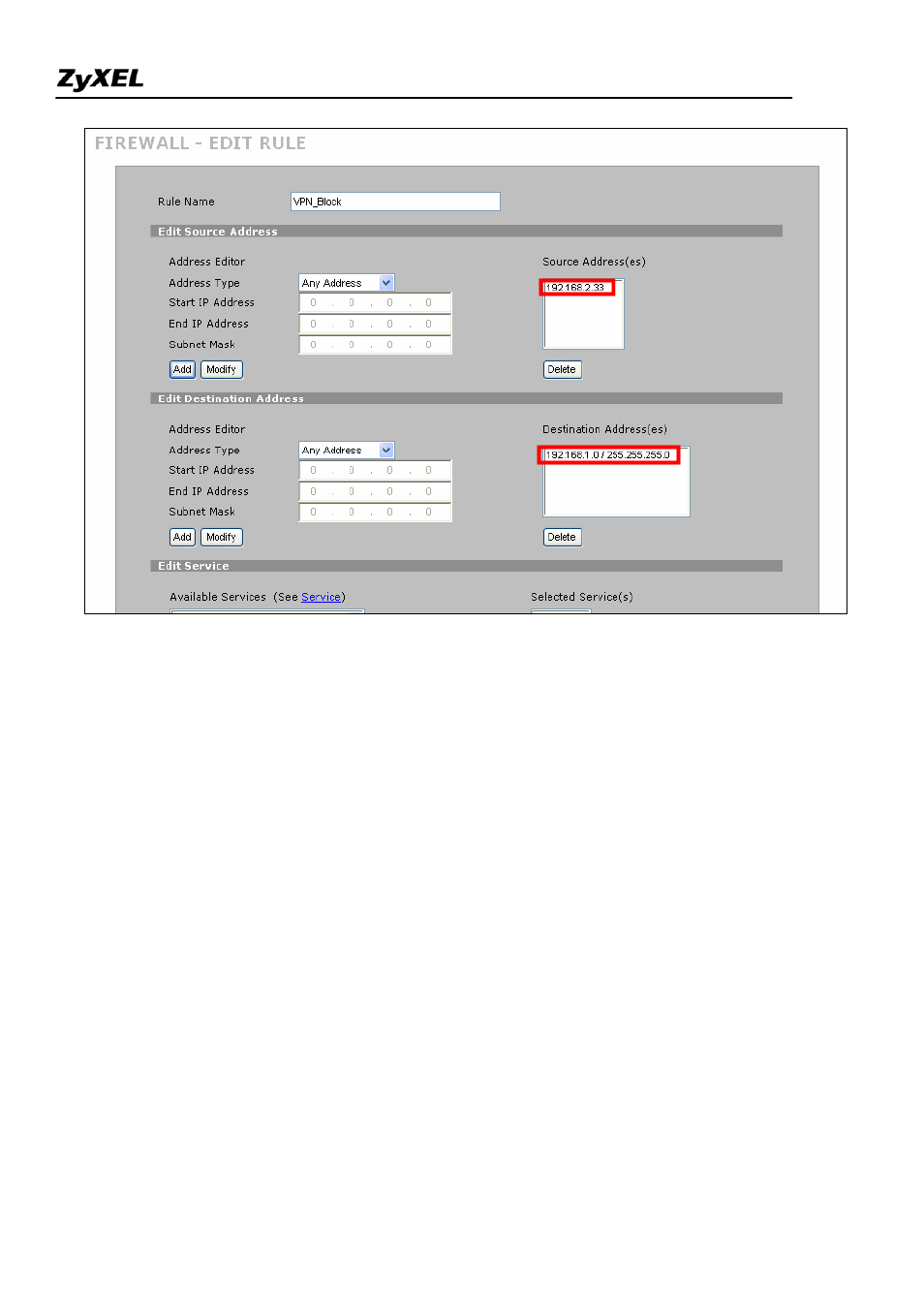 ZyXEL Communications 2WG User Manual | Page 126 / 264