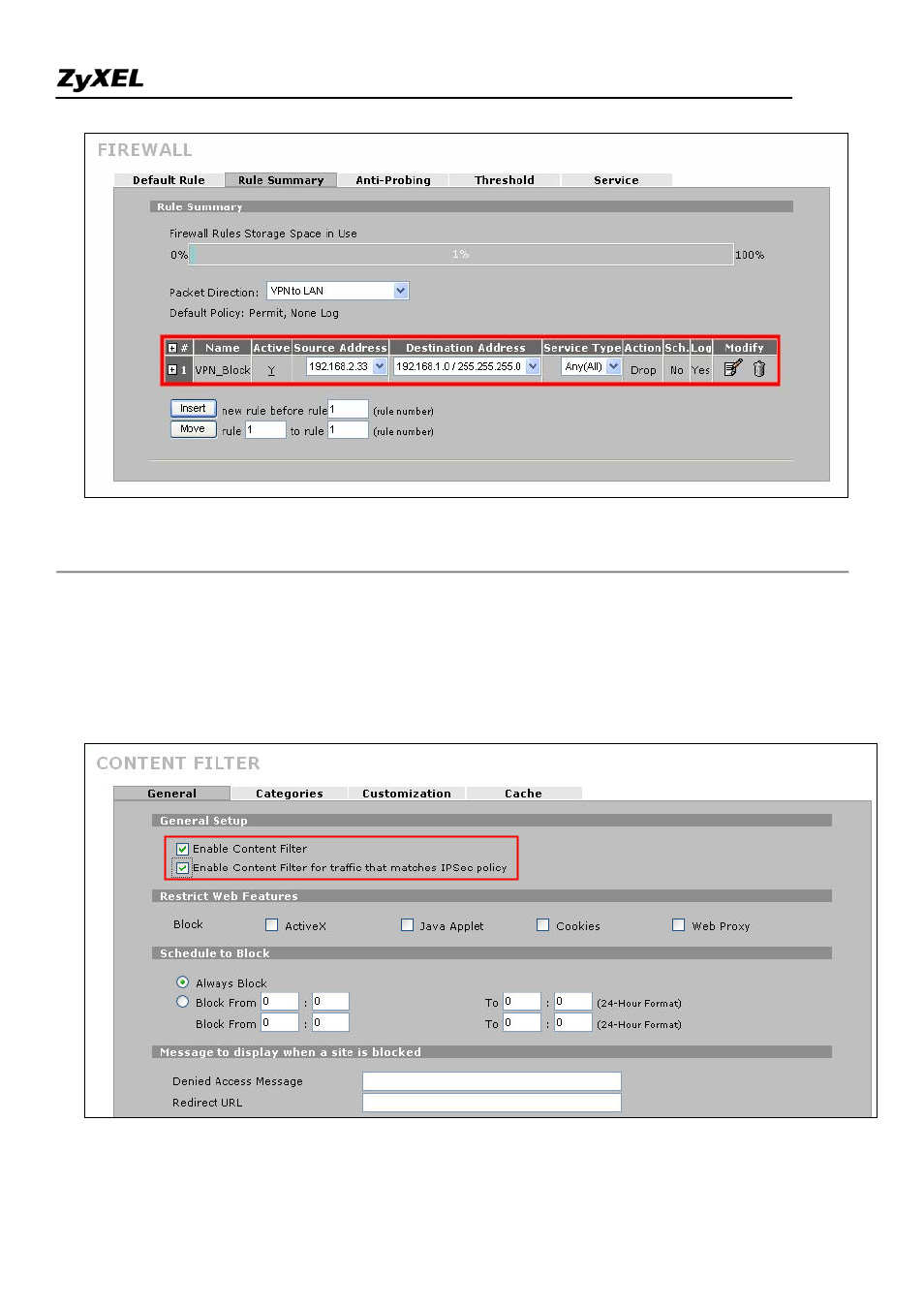 ZyXEL Communications 2WG User Manual | Page 128 / 264