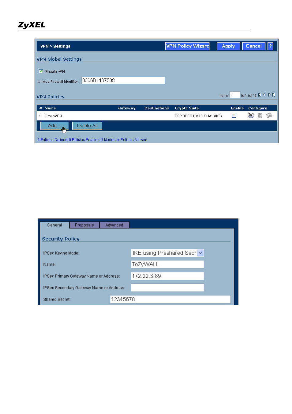 ZyXEL Communications 2WG User Manual | Page 136 / 264