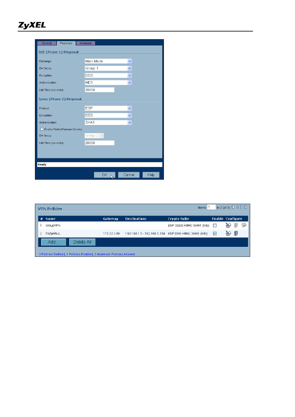 ZyXEL Communications 2WG User Manual | Page 138 / 264