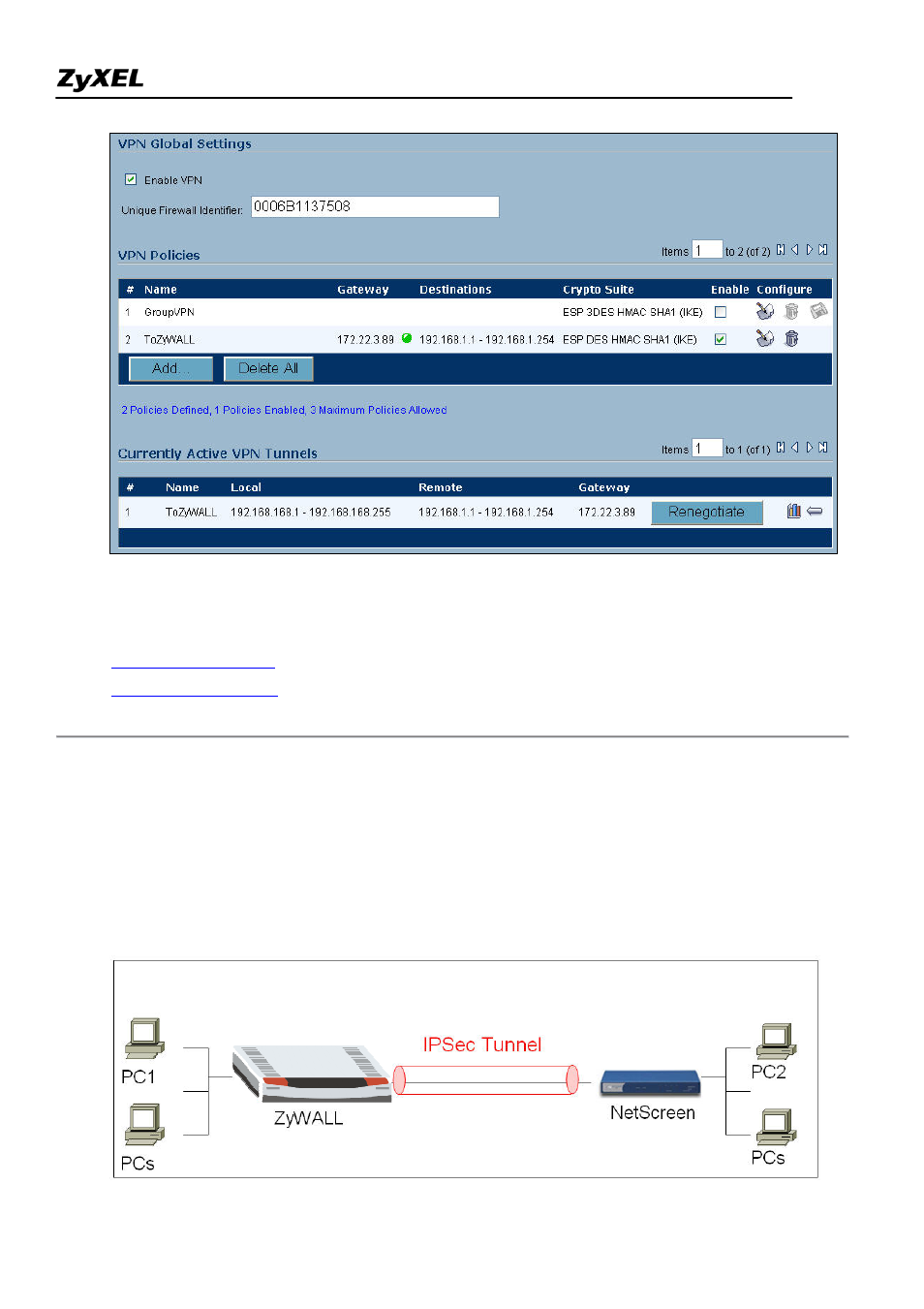 ZyXEL Communications 2WG User Manual | Page 139 / 264