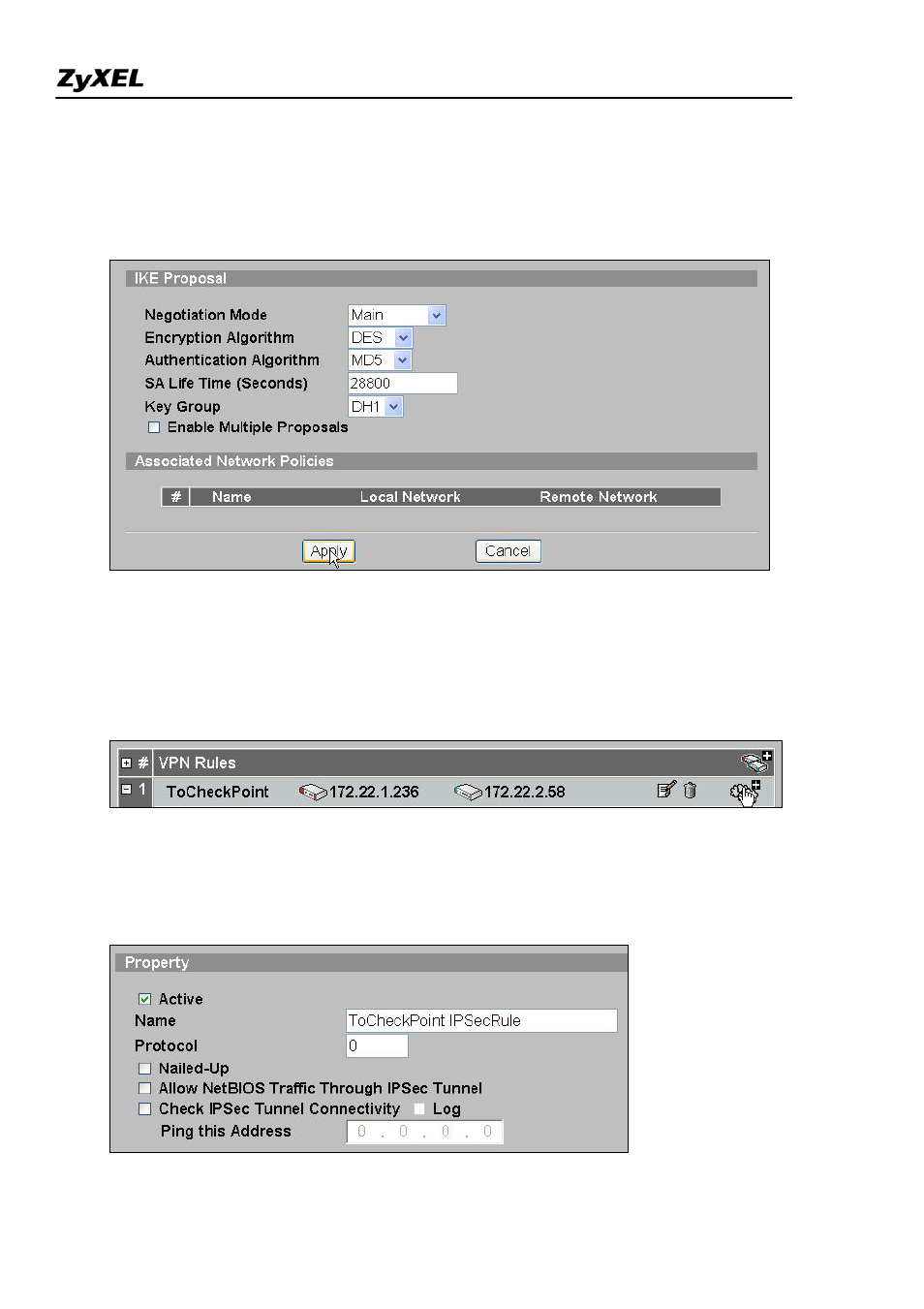 ZyXEL Communications 2WG User Manual | Page 154 / 264