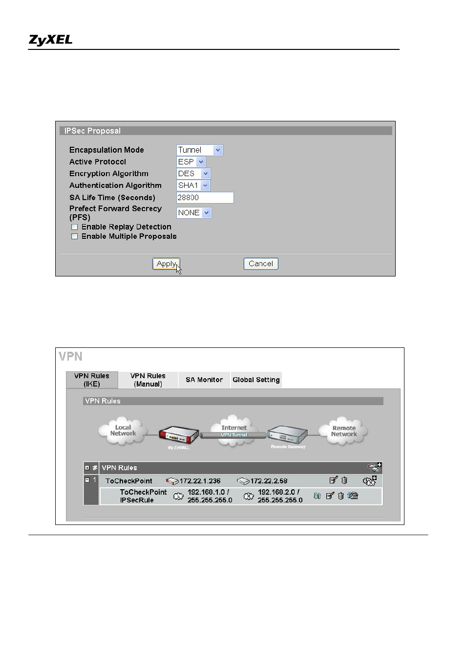 ZyXEL Communications 2WG User Manual | Page 156 / 264