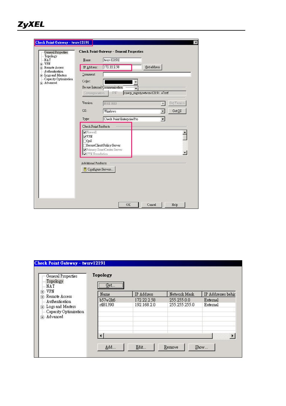 ZyXEL Communications 2WG User Manual | Page 159 / 264