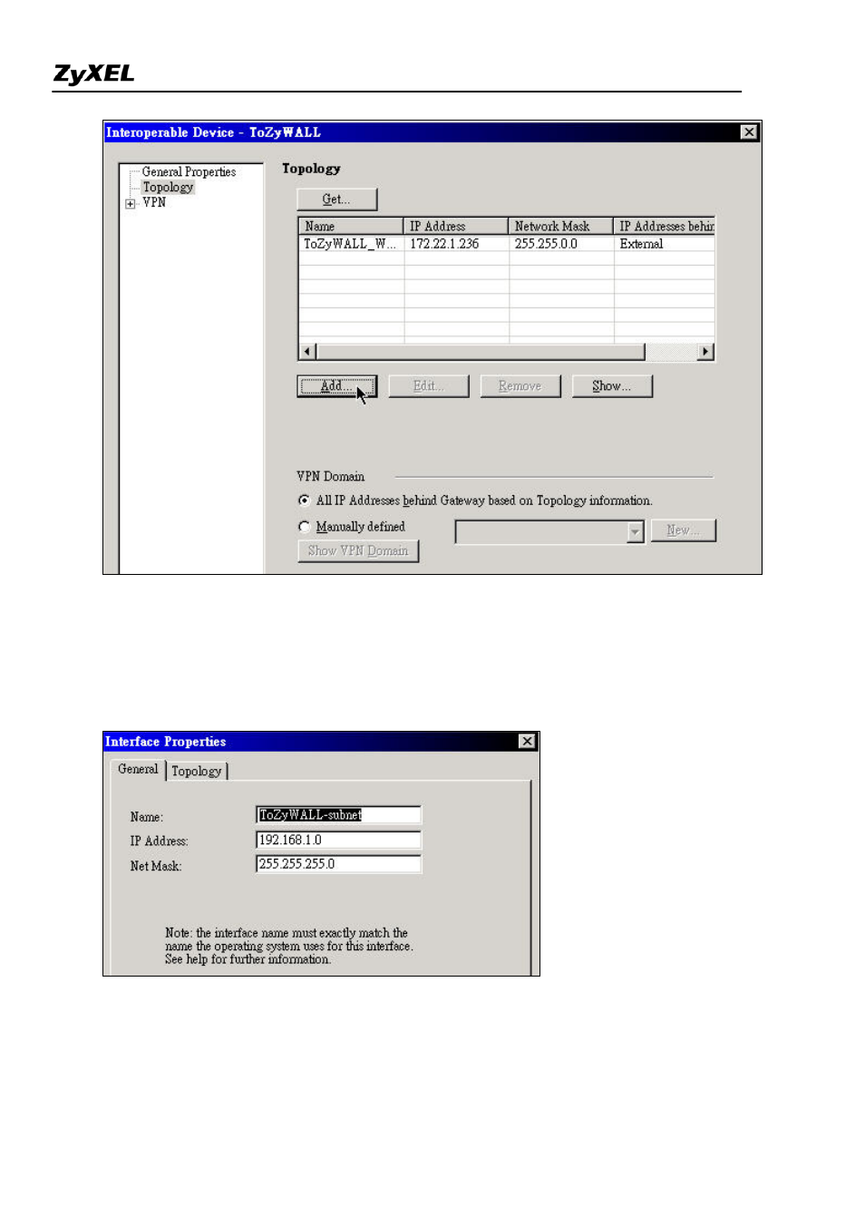 ZyXEL Communications 2WG User Manual | Page 165 / 264