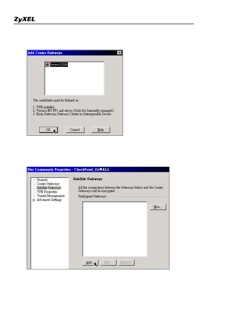 ZyXEL Communications 2WG User Manual | Page 171 / 264