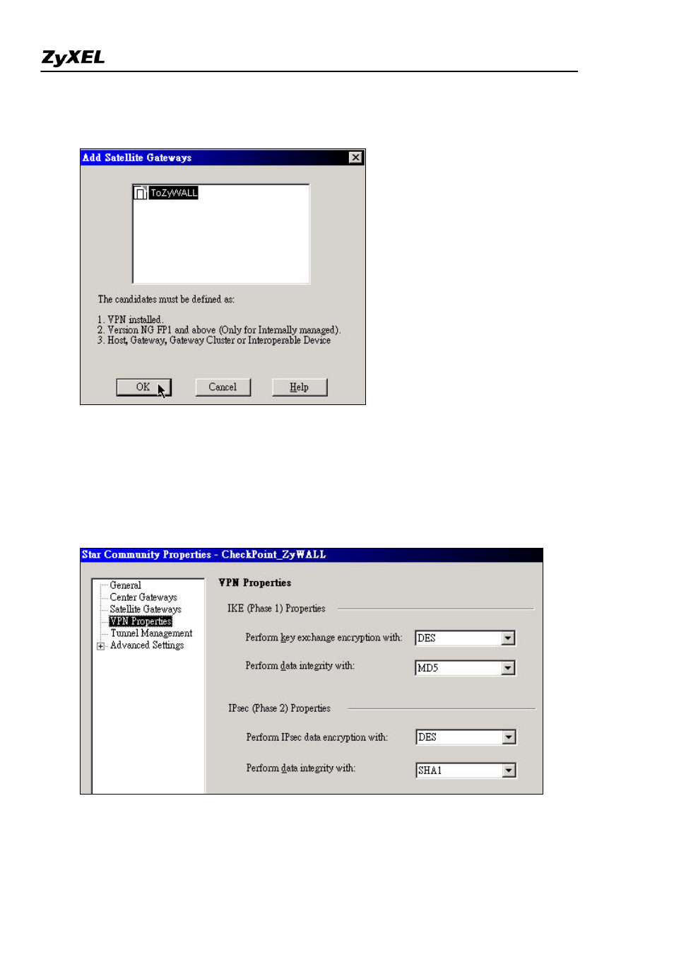 ZyXEL Communications 2WG User Manual | Page 172 / 264