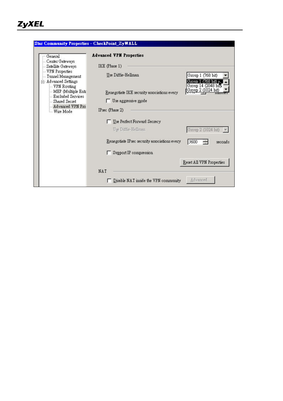 ZyXEL Communications 2WG User Manual | Page 175 / 264