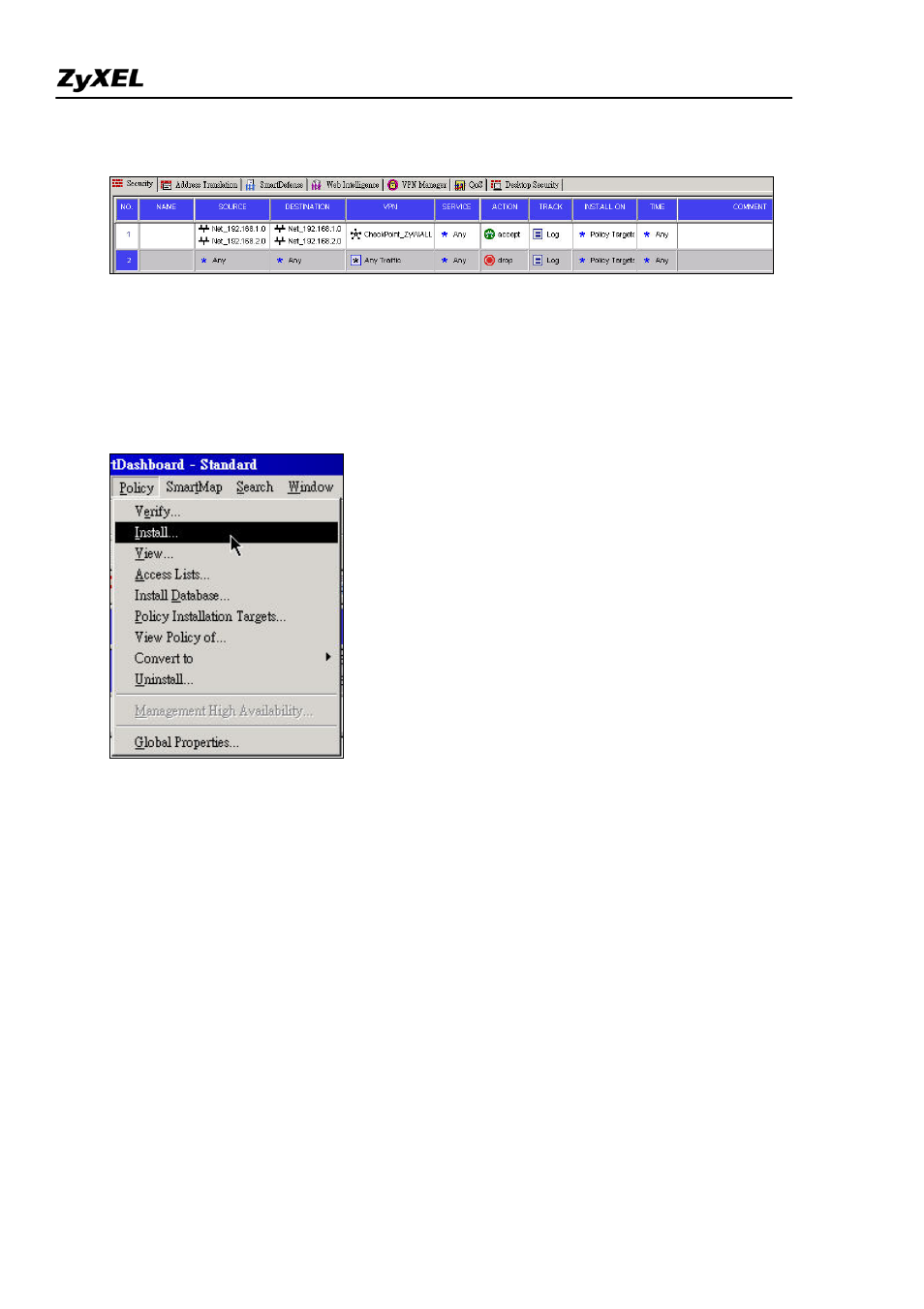 ZyXEL Communications 2WG User Manual | Page 182 / 264