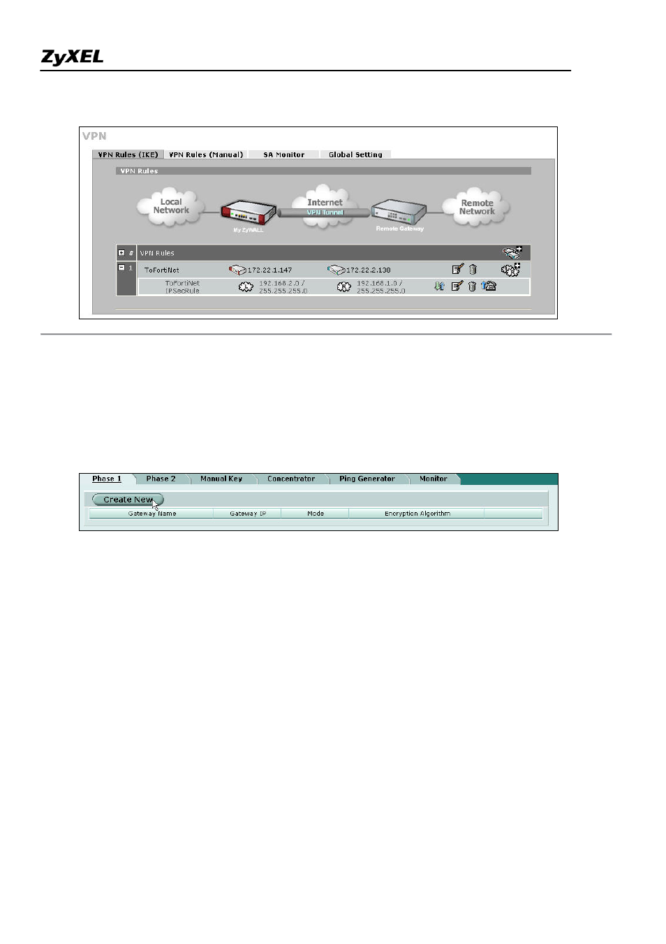 ZyXEL Communications 2WG User Manual | Page 190 / 264