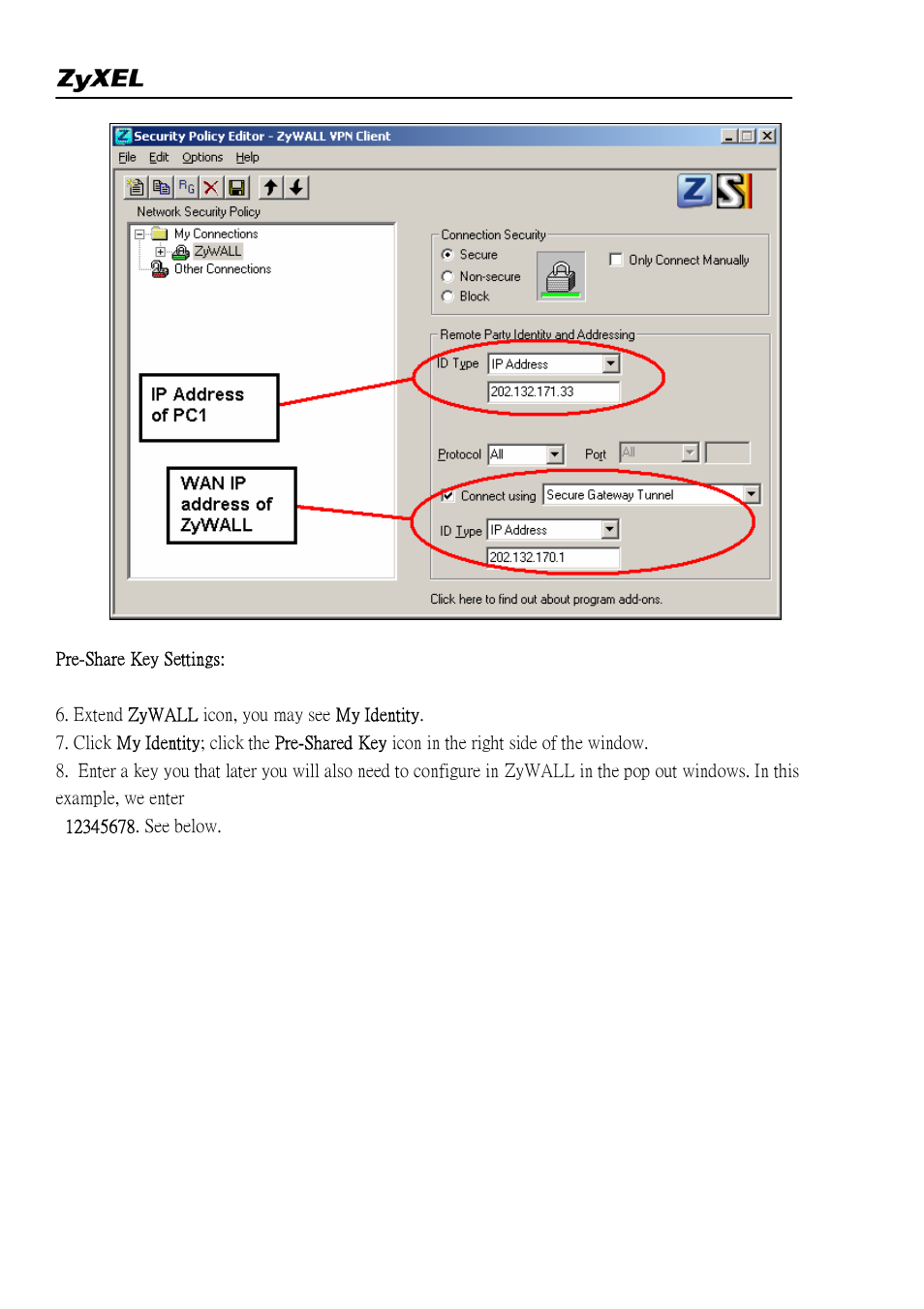 ZyXEL Communications 2WG User Manual | Page 203 / 264