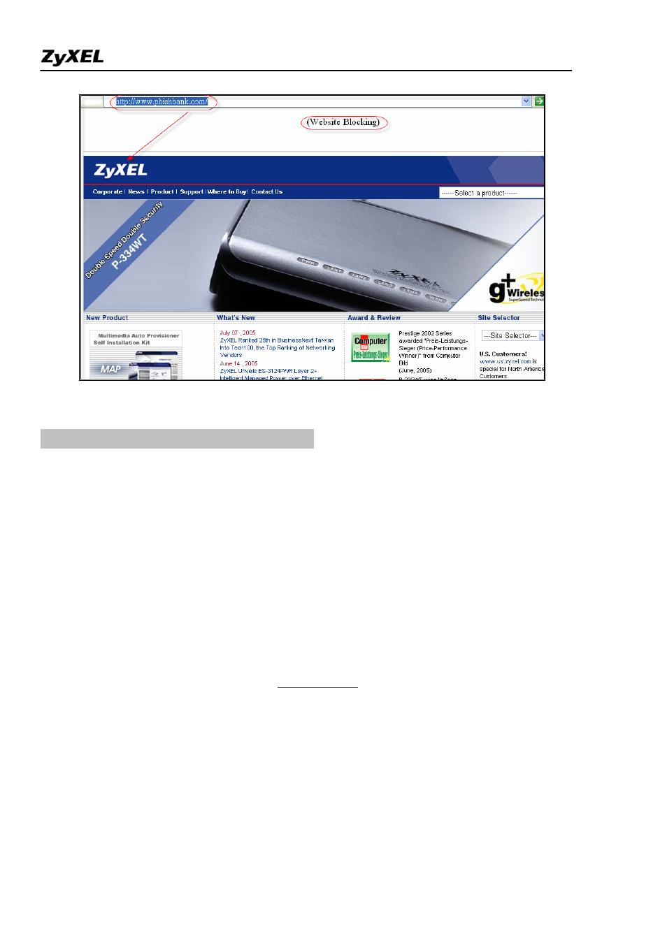 Prevent non-business web surfing | ZyXEL Communications 2WG User Manual | Page 214 / 264