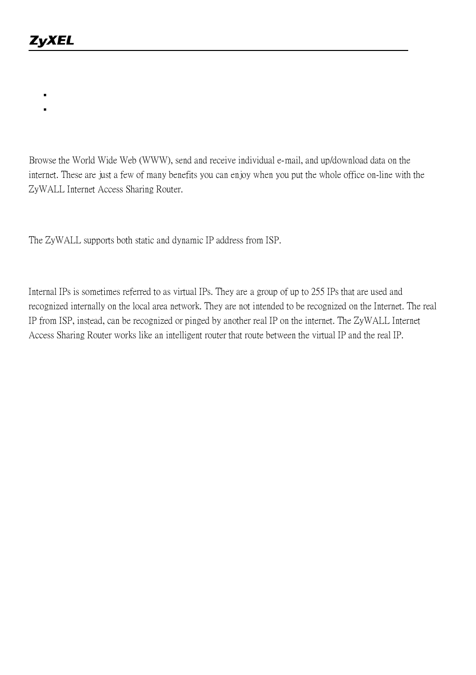 ZyXEL Communications 2WG User Manual | Page 223 / 264