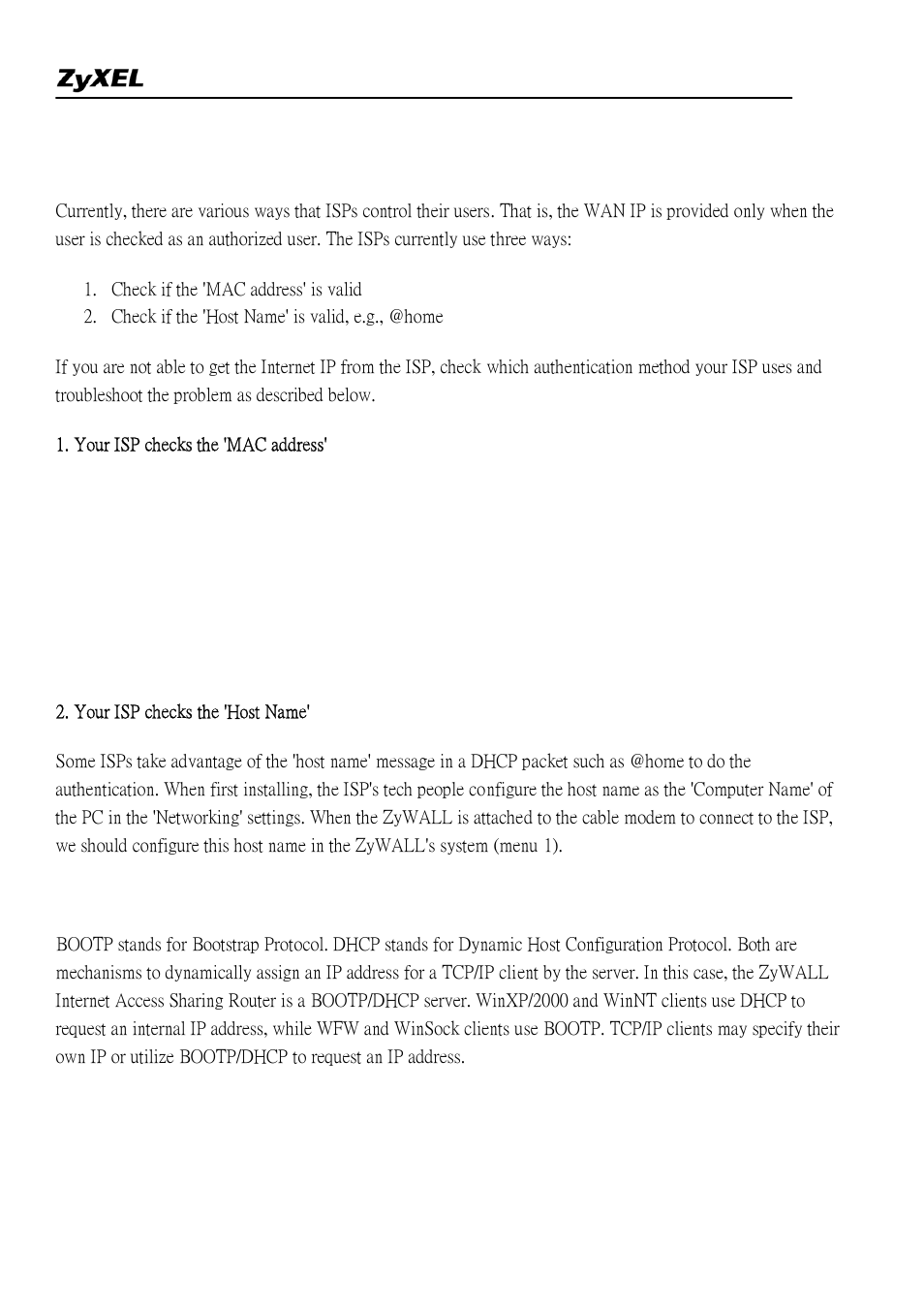 ZyXEL Communications 2WG User Manual | Page 225 / 264