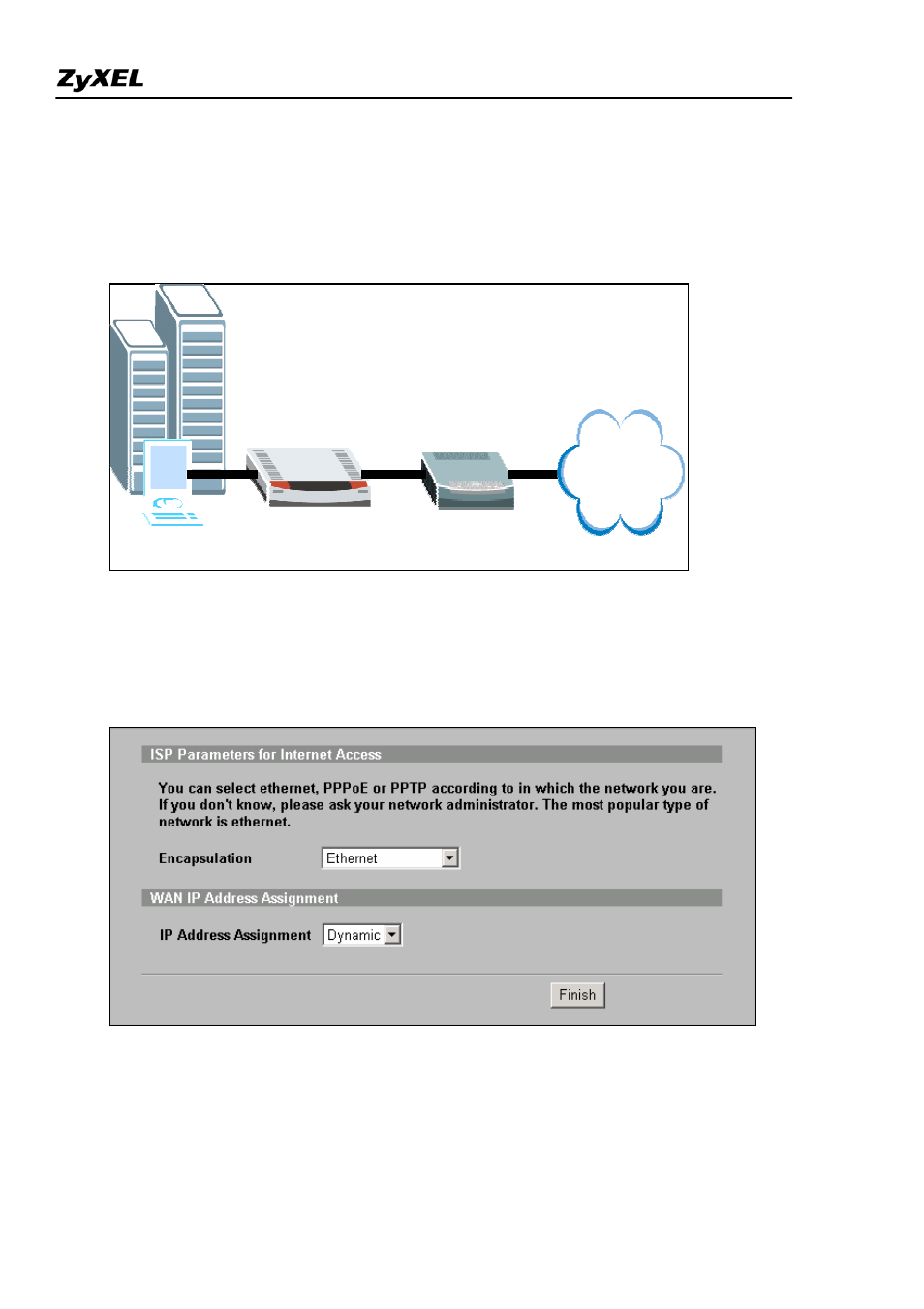 Zywall, Lan wan internet | ZyXEL Communications 2WG User Manual | Page 24 / 264