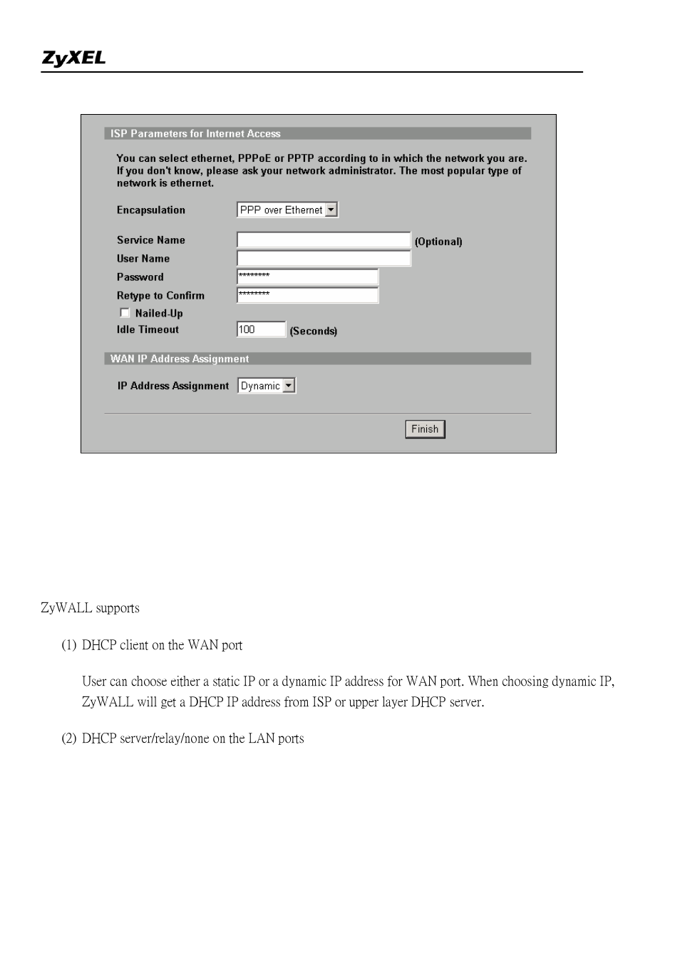 ZyXEL Communications 2WG User Manual | Page 25 / 264