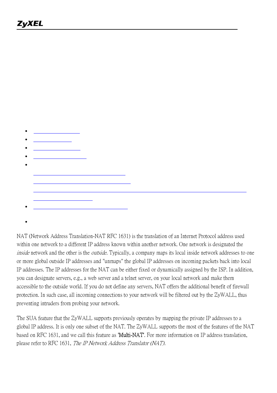 ZyXEL Communications 2WG User Manual | Page 26 / 264