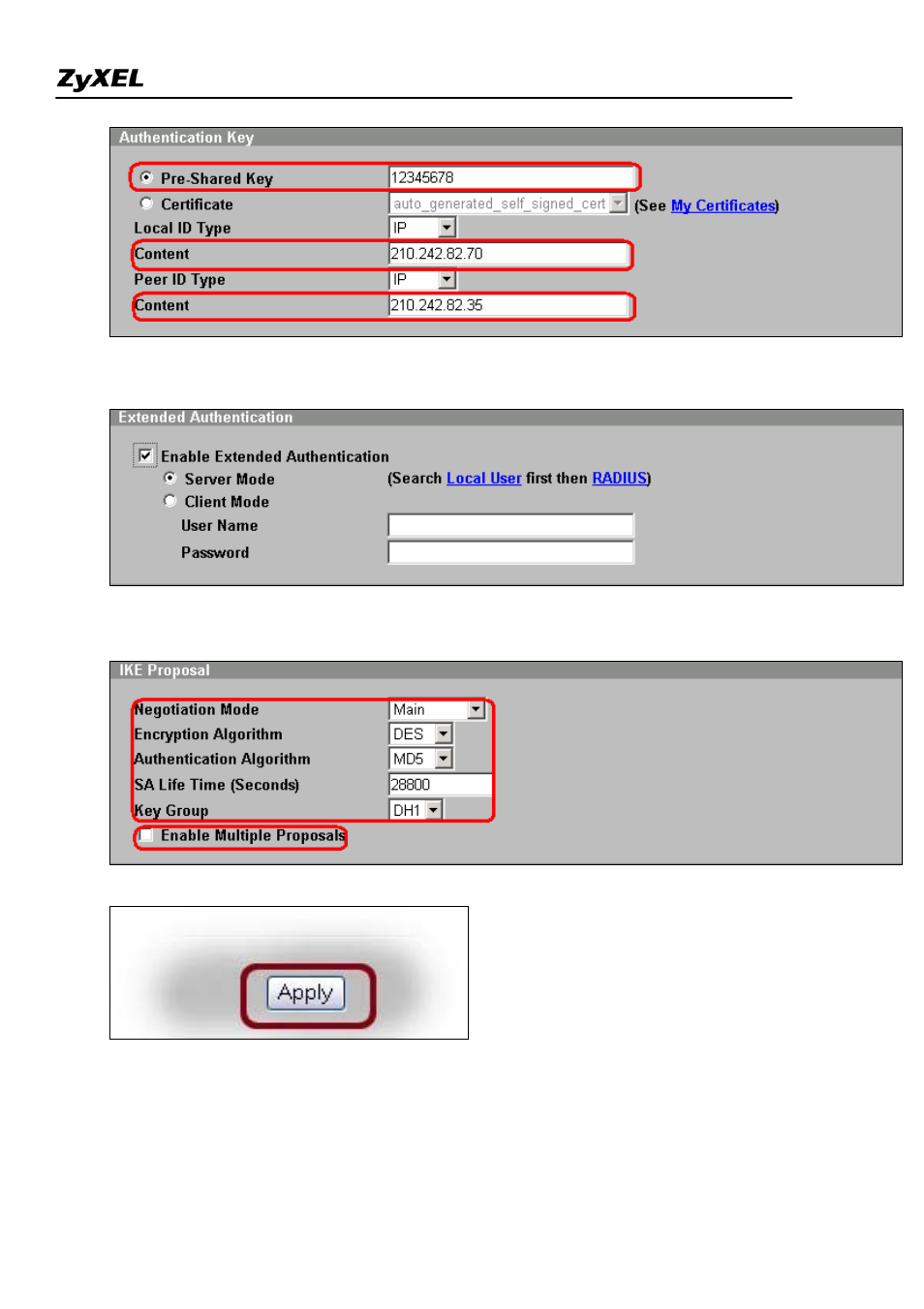 ZyXEL Communications 2WG User Manual | Page 50 / 264