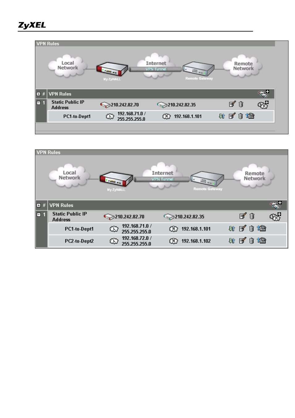 ZyXEL Communications 2WG User Manual | Page 53 / 264