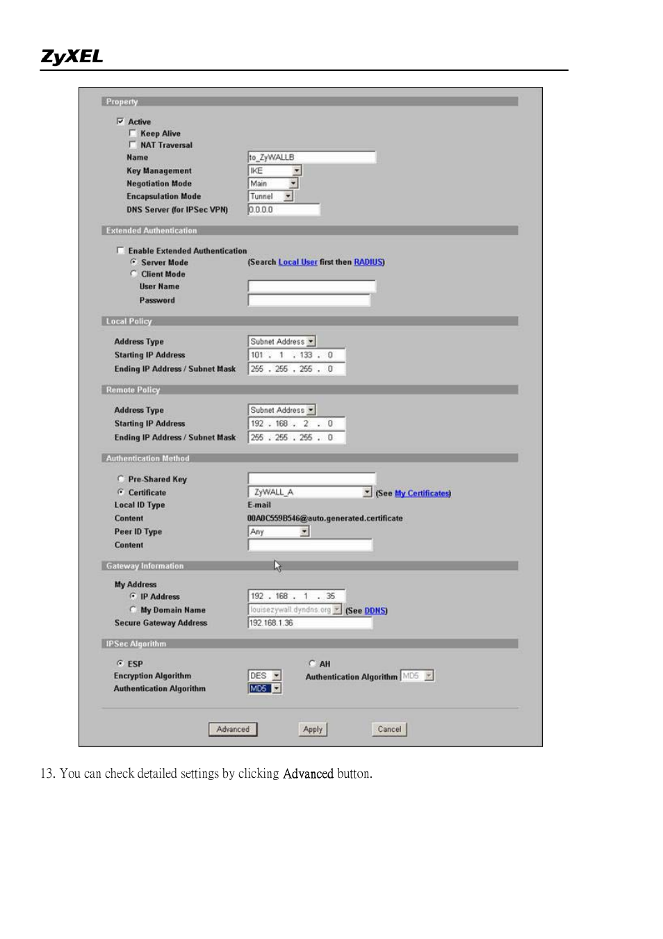 ZyXEL Communications 2WG User Manual | Page 63 / 264