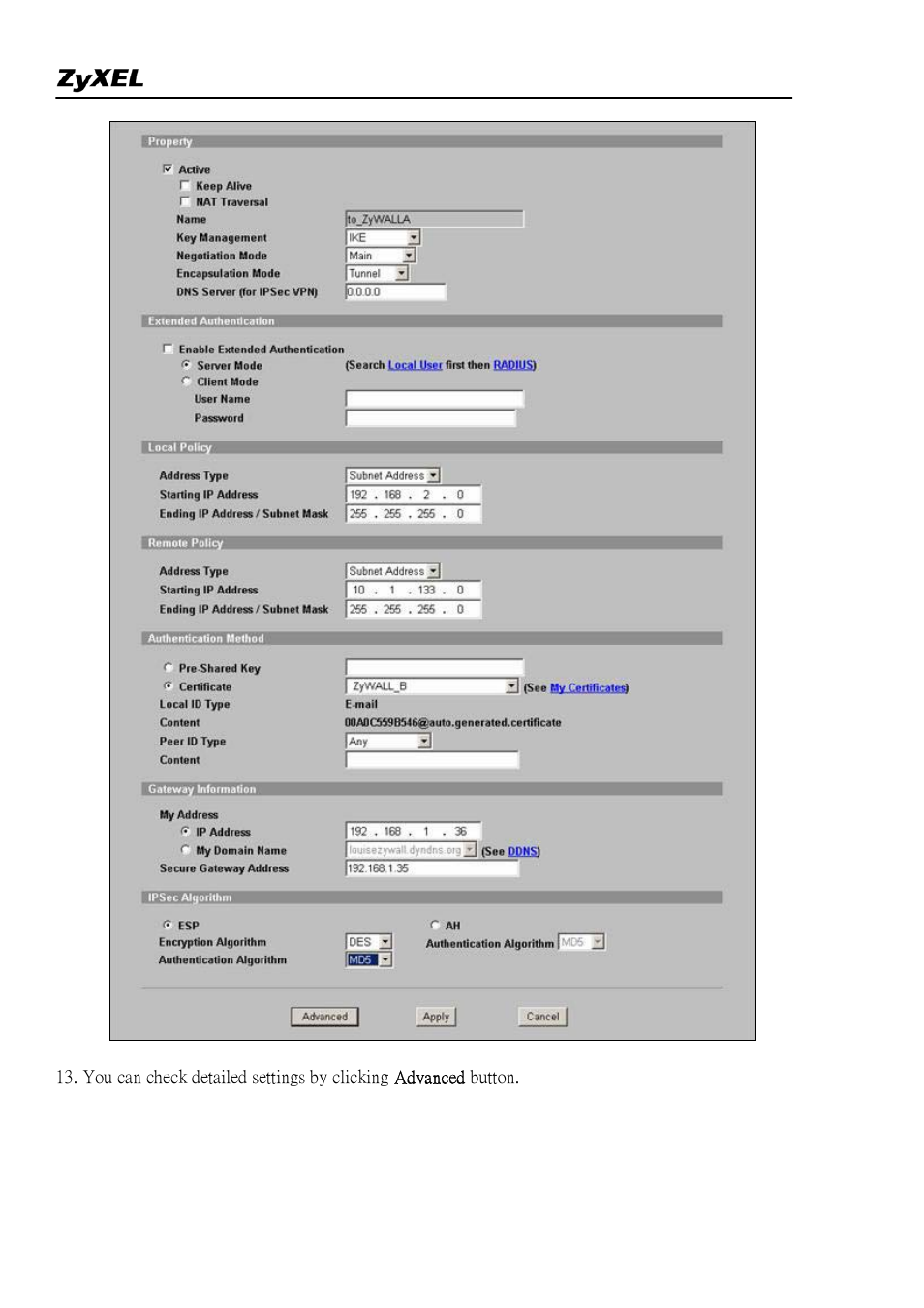 ZyXEL Communications 2WG User Manual | Page 65 / 264