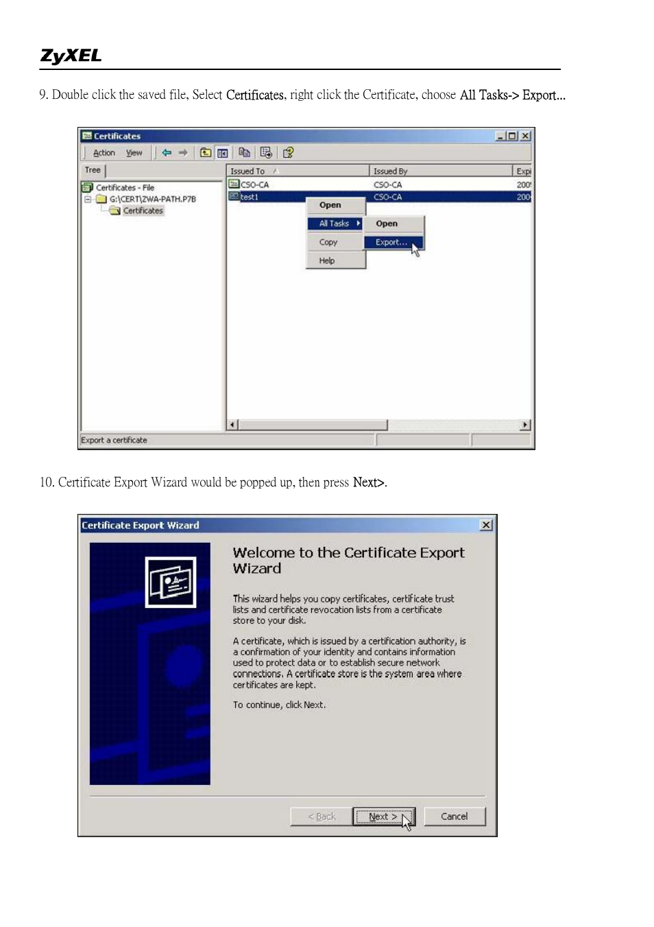 ZyXEL Communications 2WG User Manual | Page 76 / 264