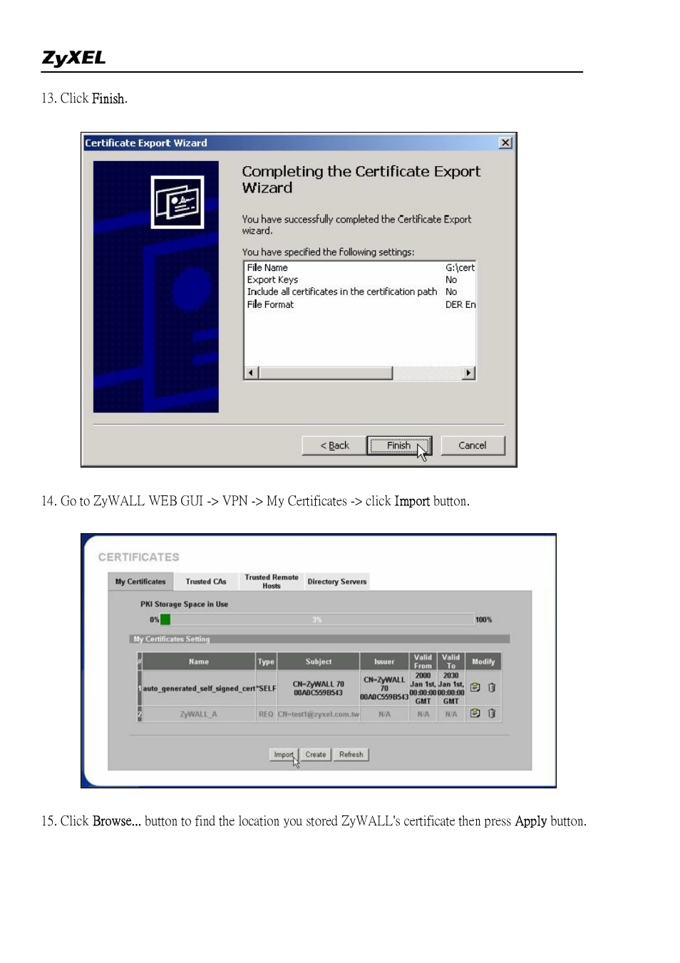 ZyXEL Communications 2WG User Manual | Page 78 / 264