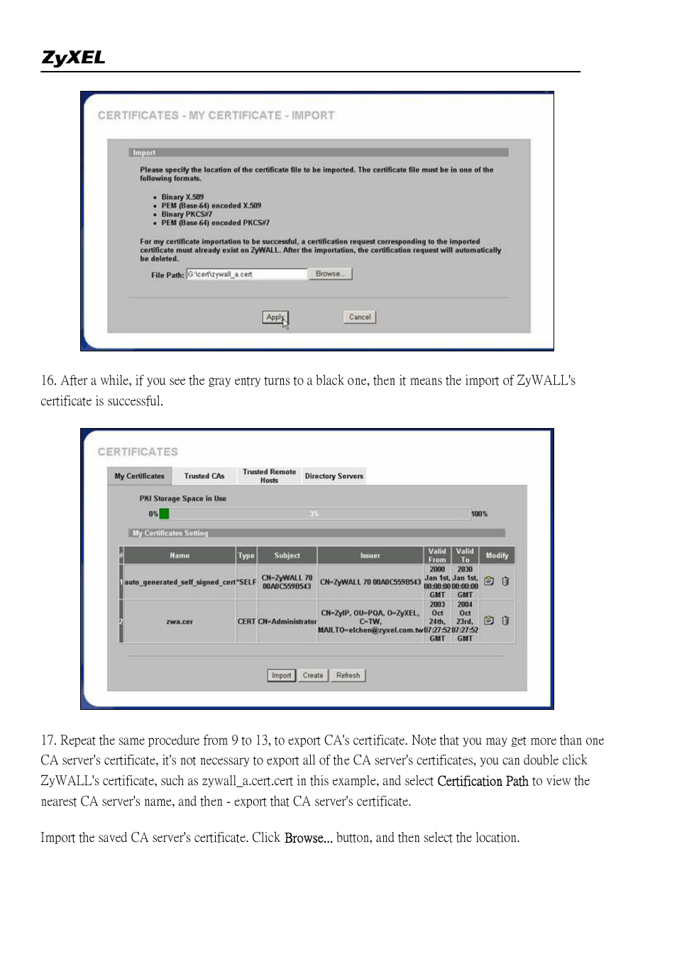 ZyXEL Communications 2WG User Manual | Page 79 / 264