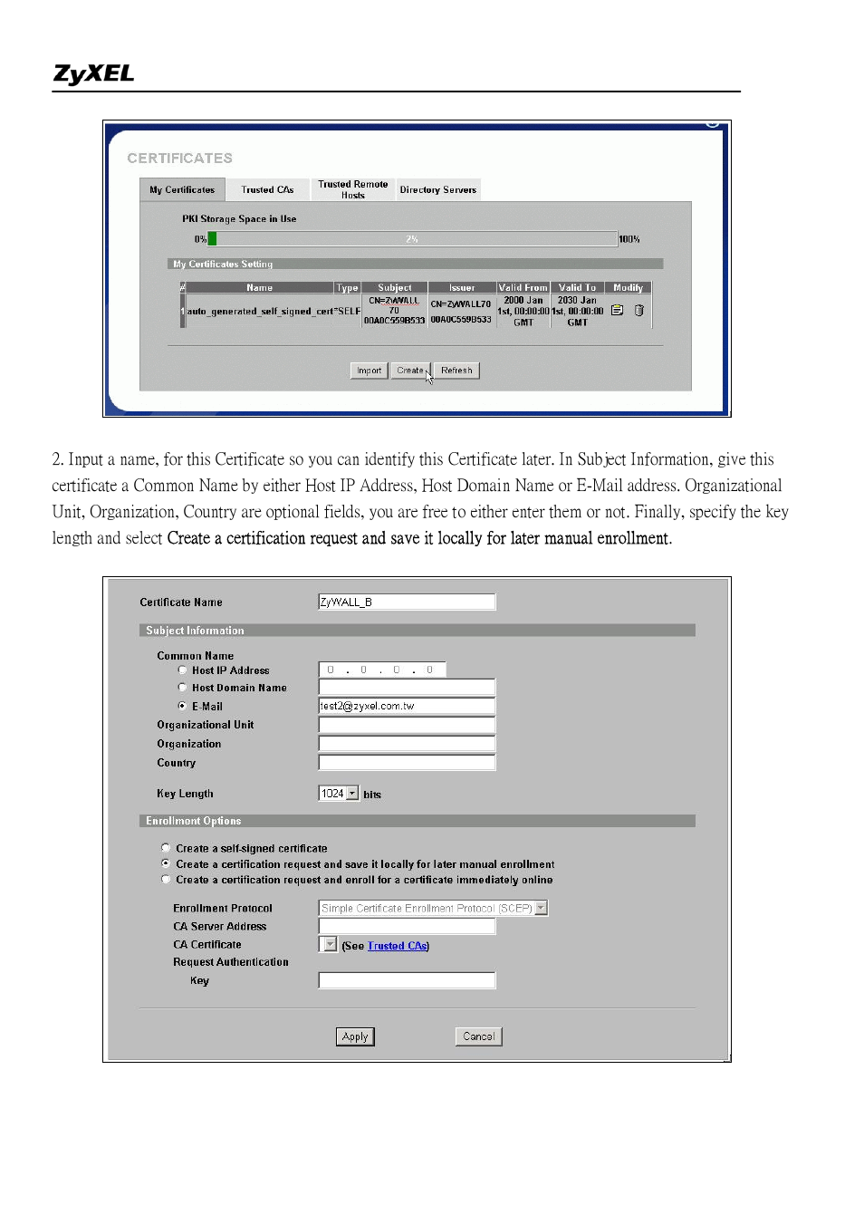 ZyXEL Communications 2WG User Manual | Page 81 / 264