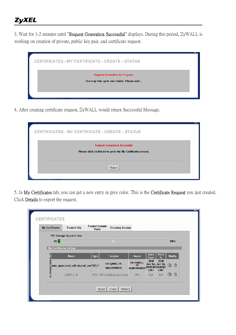 ZyXEL Communications 2WG User Manual | Page 82 / 264