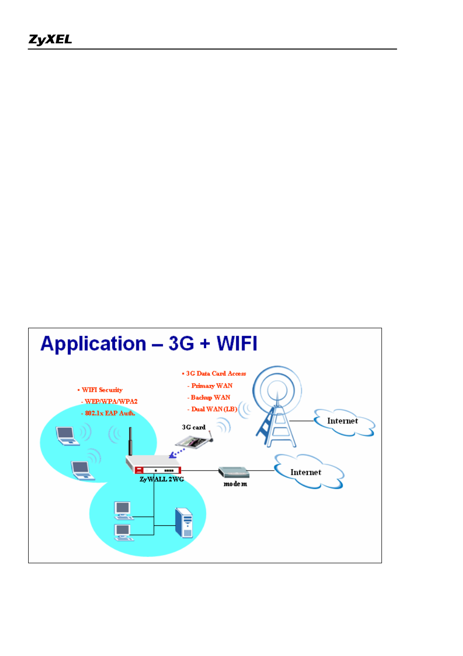 Mobility internet access | ZyXEL Communications 2WG User Manual | Page 9 / 264