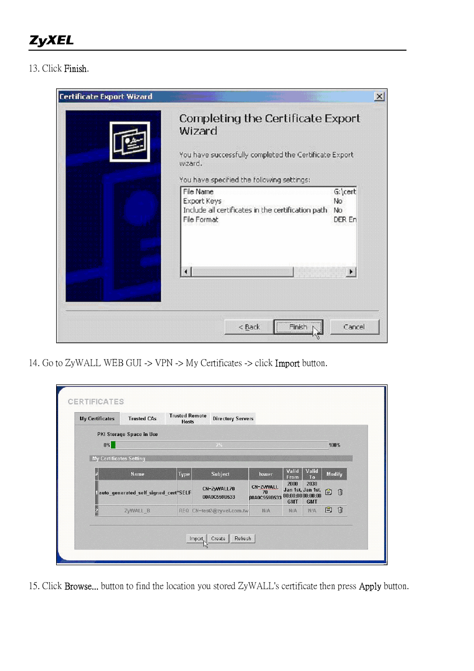 ZyXEL Communications 2WG User Manual | Page 92 / 264