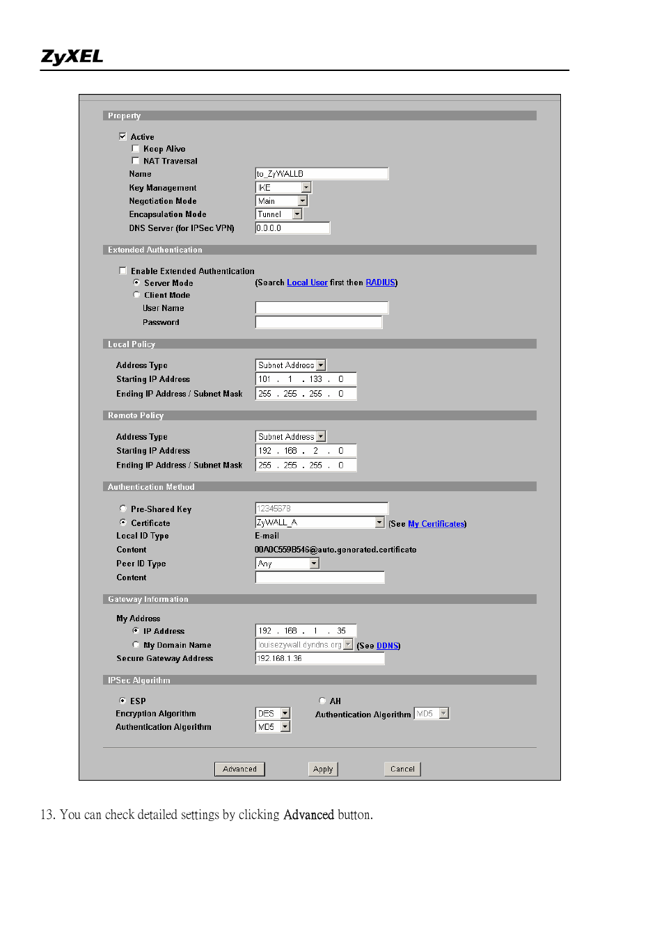 ZyXEL Communications 2WG User Manual | Page 96 / 264