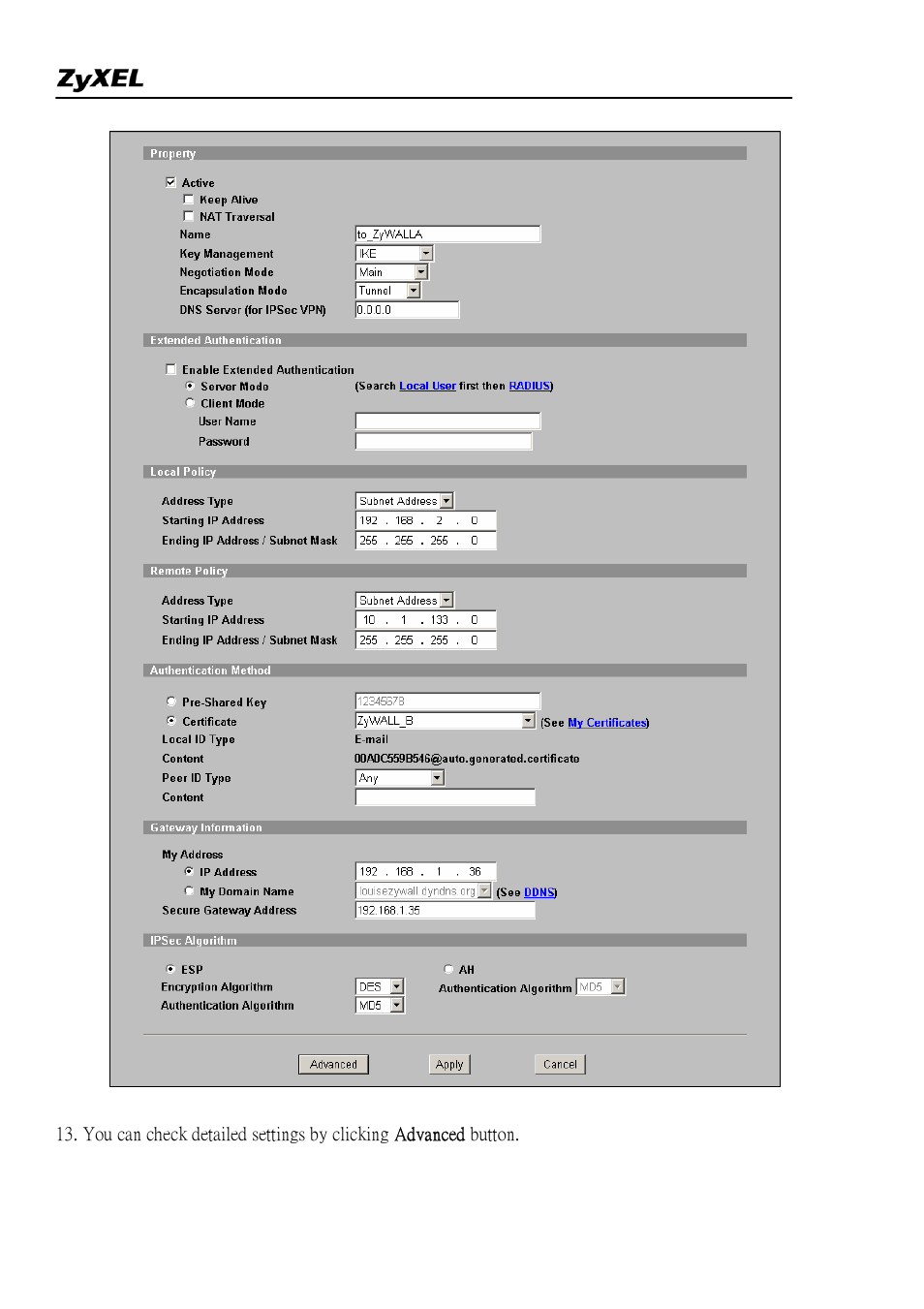 ZyXEL Communications 2WG User Manual | Page 98 / 264