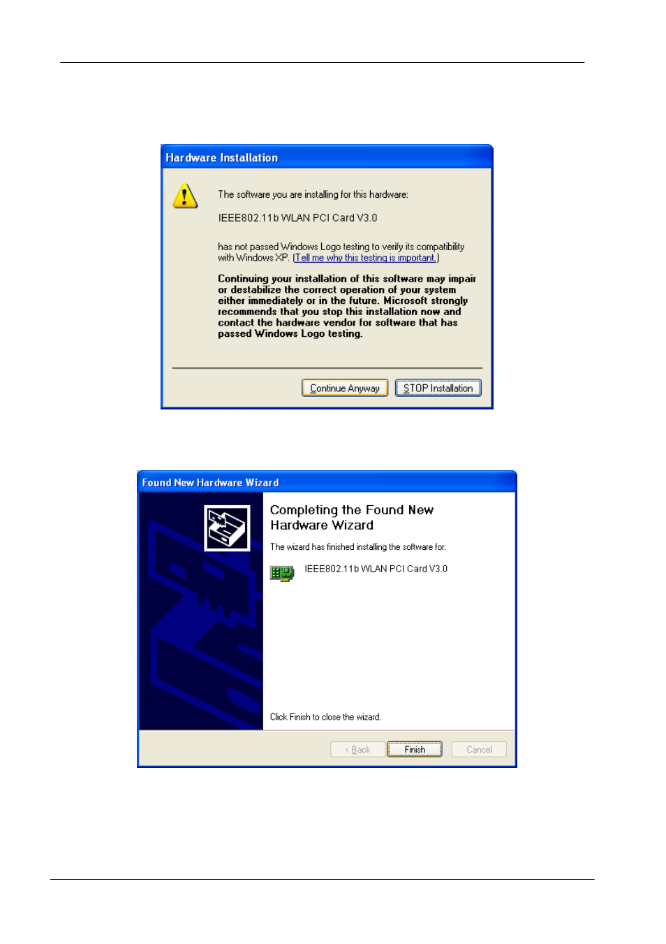 ZyXEL Communications WLAN PCI Card IEEE802.11b User Manual | Page 20 / 39