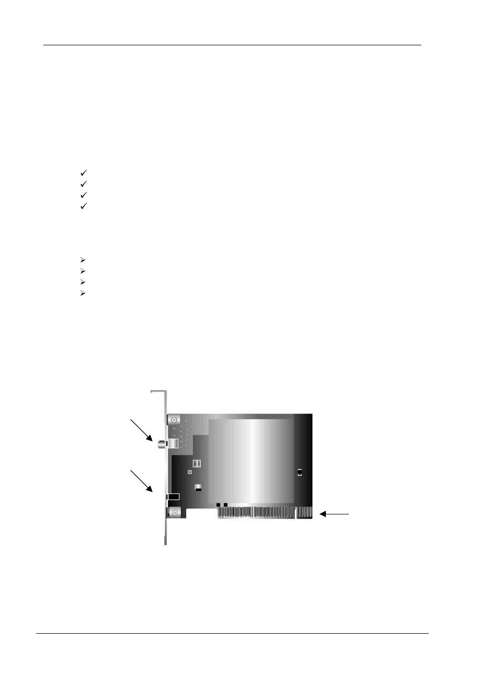 Chapter 2 - hardware installation, Package contents, System requirements for the card | Install the pci adapter | ZyXEL Communications WLAN PCI Card IEEE802.11b User Manual | Page 8 / 39