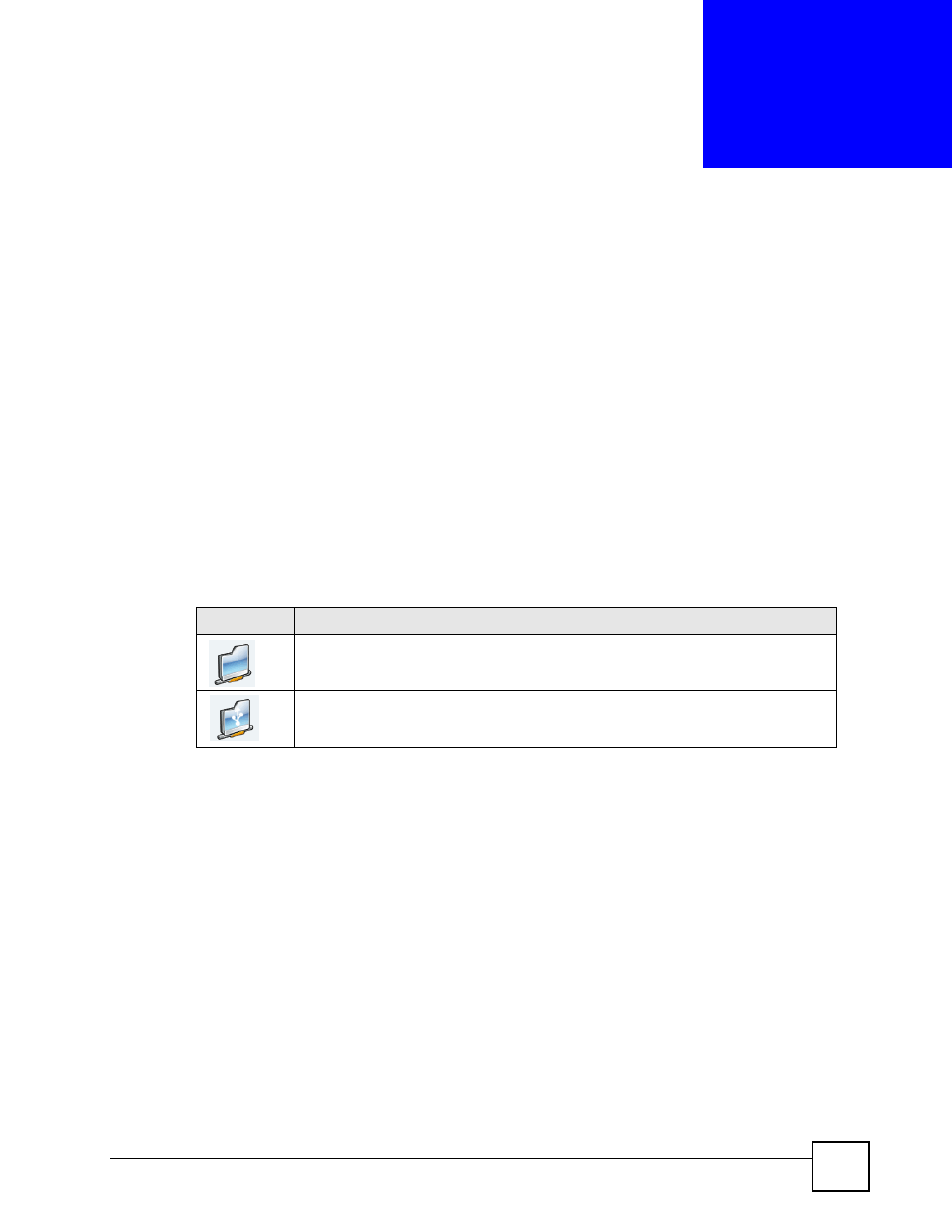 Shares, 1 shares introduction, 1 share icons | 2 shares screen, Chapter 10 shares, Table 38 share icons | ZyXEL Communications NSA-220 User Manual | Page 119 / 234