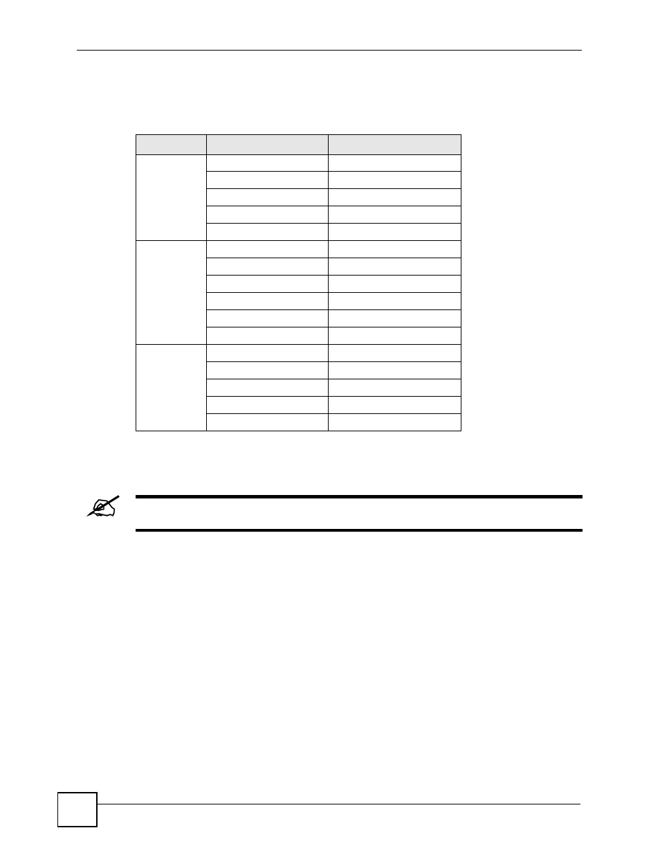 4 supported media server content formats, 5 supported itunes server content formats, 6 power consumption | Table 56 supported media server content formats, Ay the files. see, Appendix | ZyXEL Communications NSA-220 User Manual | Page 160 / 234