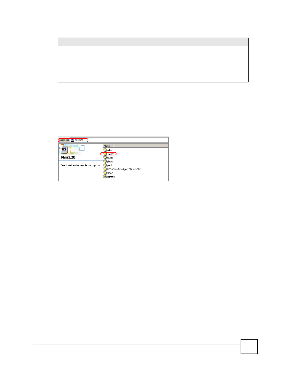 1 session example (windows), Figure 55 session example (windows) | ZyXEL Communications NSA-220 User Manual | Page 65 / 234