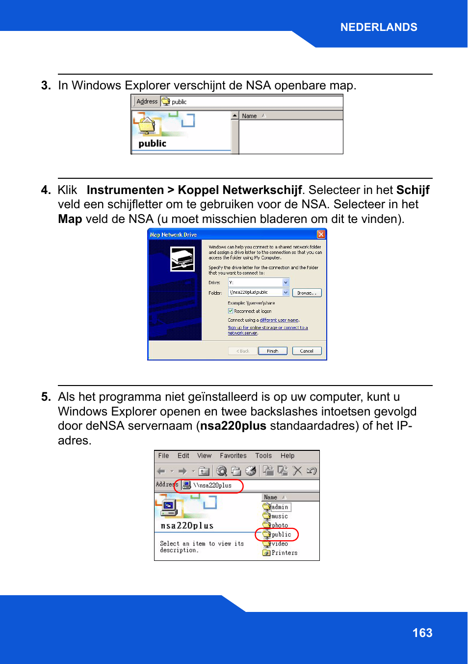 ZyXEL Communications Network Storage NSA-220 Plus User Manual | Page 163 / 216