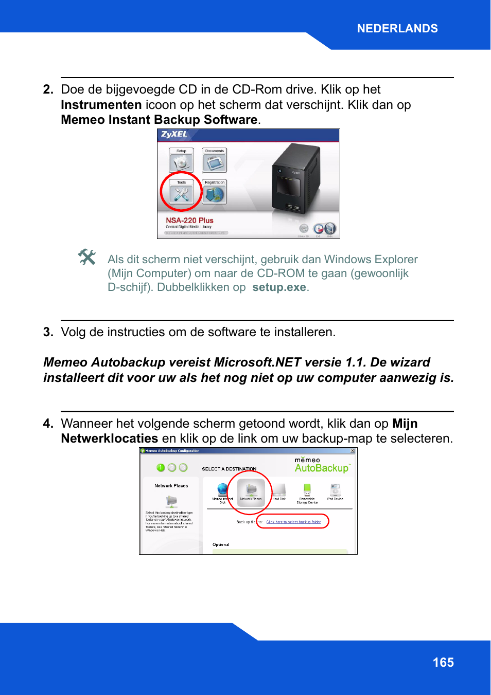 ZyXEL Communications Network Storage NSA-220 Plus User Manual | Page 165 / 216