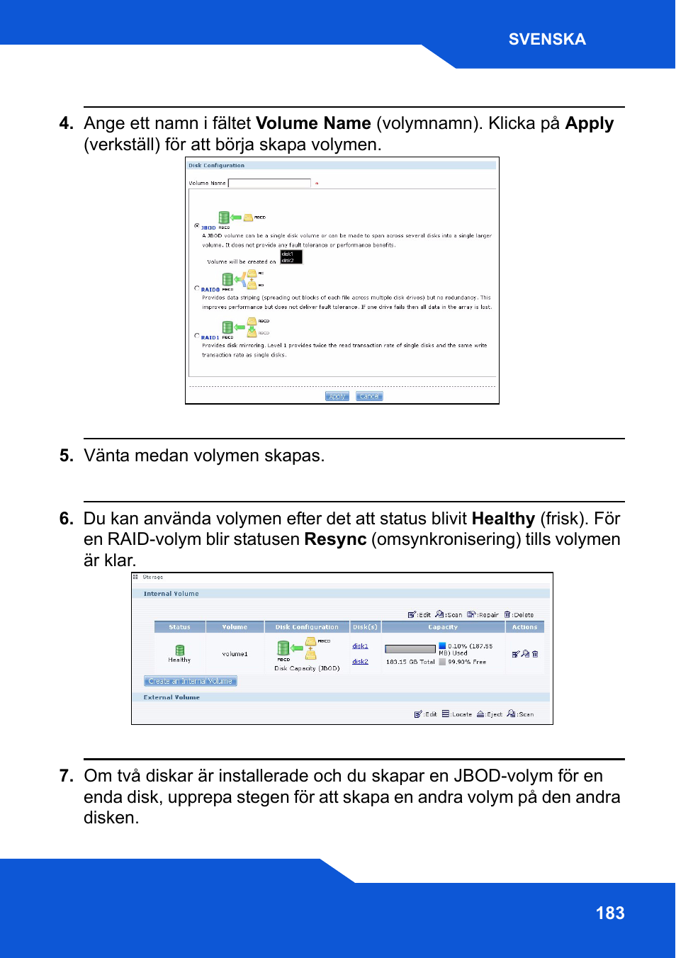 ZyXEL Communications Network Storage NSA-220 Plus User Manual | Page 183 / 216