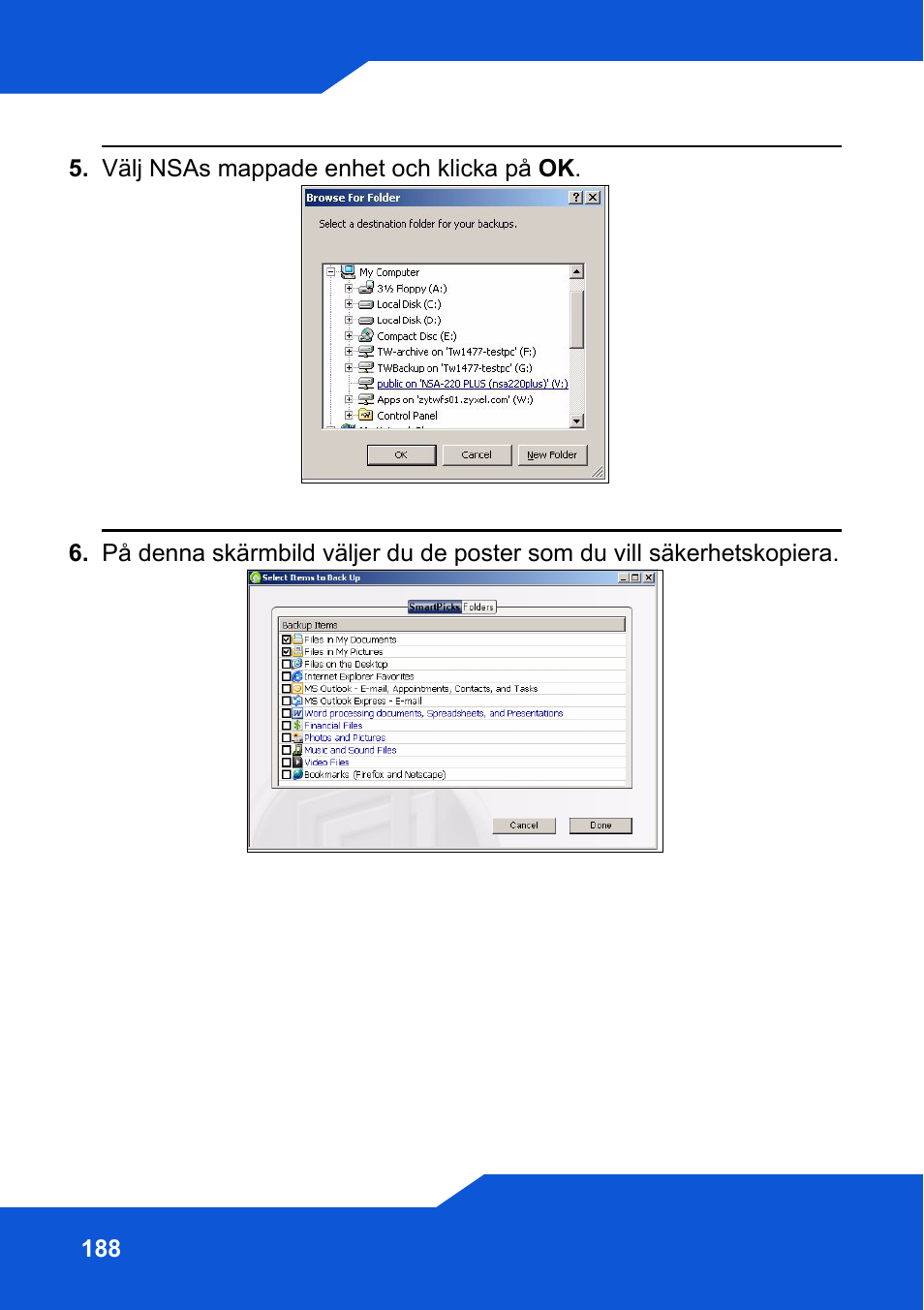 ZyXEL Communications Network Storage NSA-220 Plus User Manual | Page 188 / 216
