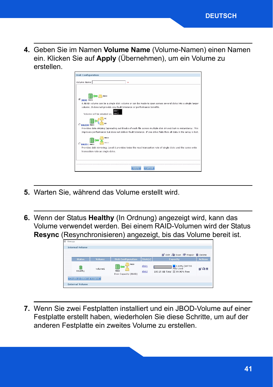 ZyXEL Communications Network Storage NSA-220 Plus User Manual | Page 41 / 216