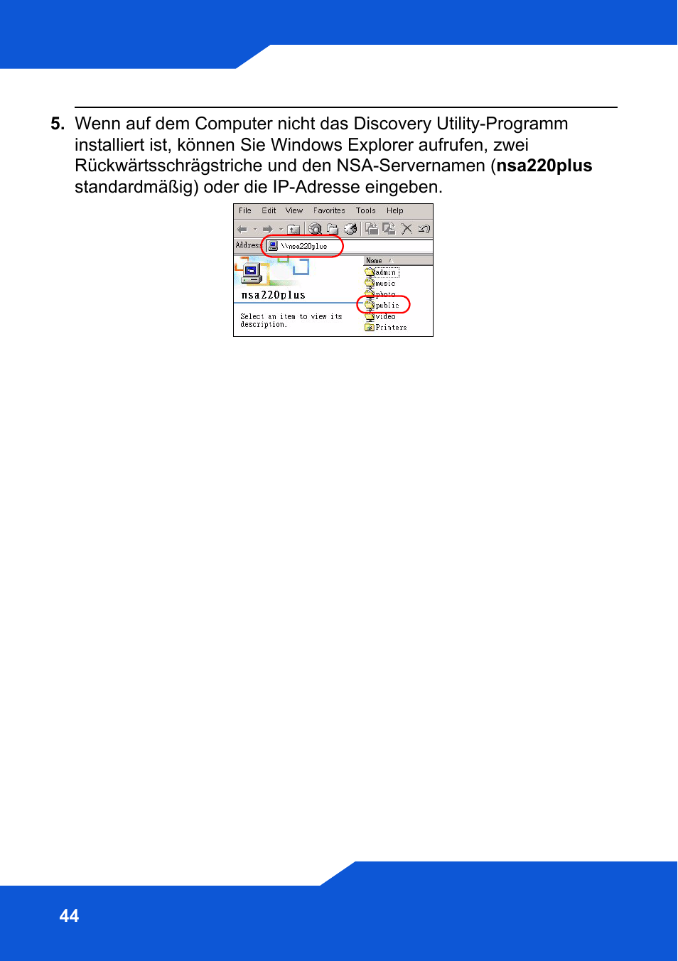 ZyXEL Communications Network Storage NSA-220 Plus User Manual | Page 44 / 216