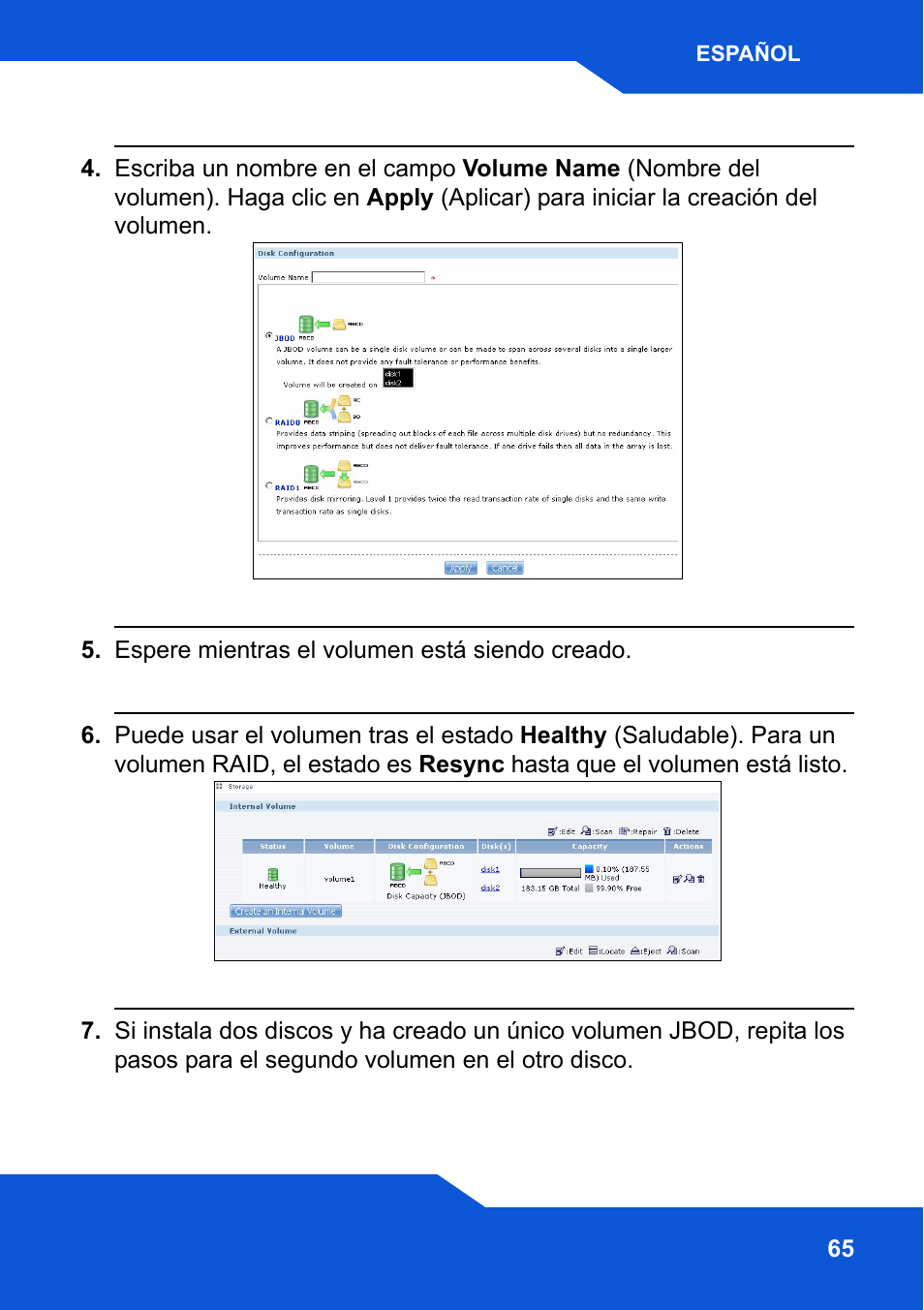ZyXEL Communications Network Storage NSA-220 Plus User Manual | Page 65 / 216